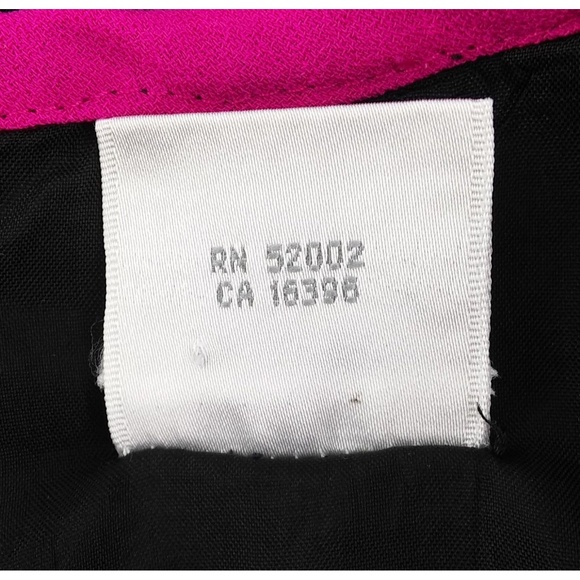 Liz Claiborne Sheath Dress Sz 4 Black Pink - Picture 6 of 6